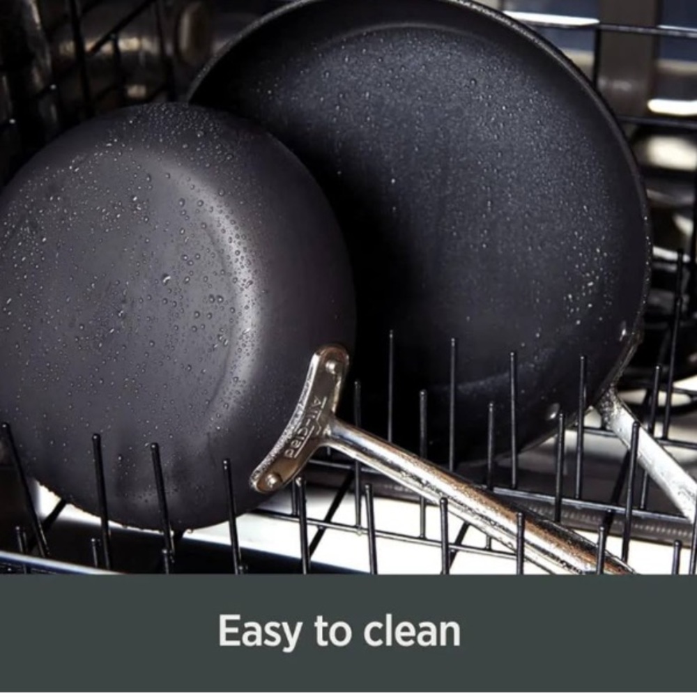 NWT All-Clad Essentials Nonstick Fry Pan one-10 .5”small pits on side/bottom - Picture 3 of 5